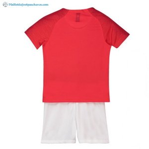 Maillot Angleterre Exterieur Enfant 2018 Rouge Pas Cher