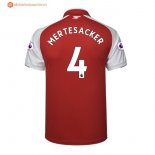 Maillot Arsenal Domicile Mertesacker 2017 2018 Pas Cher