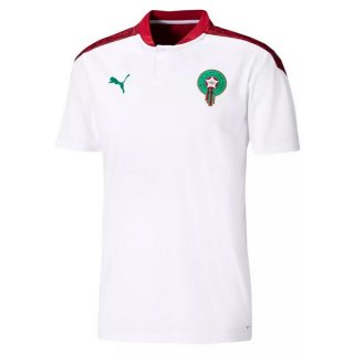 Thailande Maillot Maroc Exterieur 2020 Blanc Pas Cher