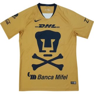 Maillot UNAM Pumas Edición Conmemorativa 2018 2019 Jaune Pas Cher