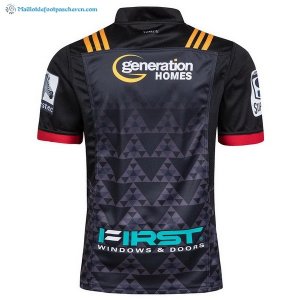 Maillot Rugby Chiefs Domicile 2018 Noir Pas Cher