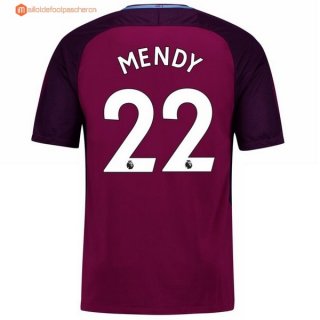 Maillot Manchester City Exterieur Mendy 2017 2018 Pas Cher