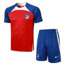 Maillot Entrainement Atlético de Madrid Ensemble Complet 2024 Rouge