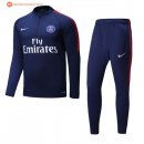 Survetement De Laine Paris Saint Germain 2017 2018 Bleu Pas Cher