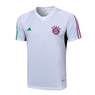Maillot Entrainement Bayern Munich 2024 Blanc Maillot Entrainement Bayern Munich 2024 Blanc