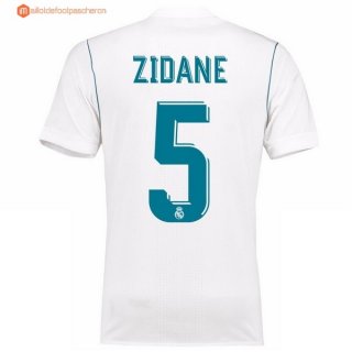Maillot Real Madrid Domicile Zidane 2017 2018 Pas Cher