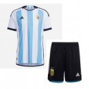 Maillot Argentine Domicile Enfant 2022