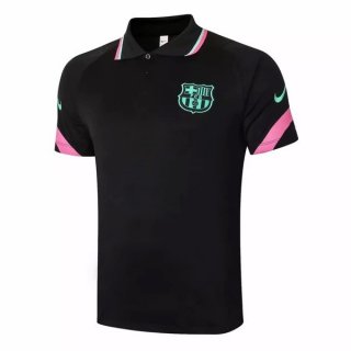 Polo Barcelona 2020 2021 Noir Vert Rose Pas Cher Polo Barcelona 2020 2021 Noir Vert Rose Pas Cher