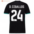 Maillot Real Madrid Exterieur D.Ceballos 2017 2018 Pas Cher