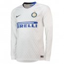 Maillot Inter Milan Exterieur ML 2018 2019 Blanc Pas Cher