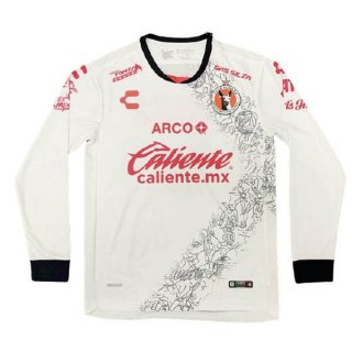 Maillot Tijuana Exterieur ML 2020 2021 Blanc Pas Cher