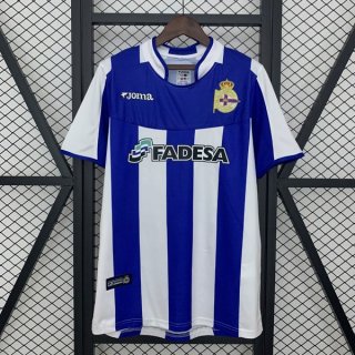 Thailande Maillot Deportivo La Coruna Domicile Retro 2003-2004 Thailande Maillot Deportivo La Coruna Domicile Retro 2003-2004