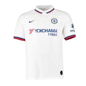 Thailande Maillot Chelsea Exterieur 2019 2020 Blanc Pas Cher