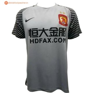 Maillot Evergrande Gardien 2017 2018 Gris Pas Cher