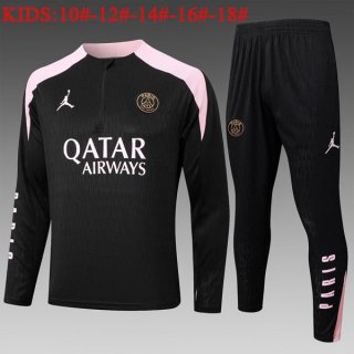 Enfant Training PSG 2024 2025 Noir Rose Enfant Training PSG 2024 2025 Noir Rose