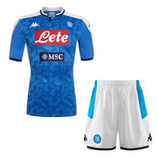 Maillot Naples Domicile Enfant 2019 2020 Azul Pas Cher