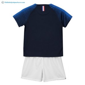 Maillot France Domicile Enfant 2018 Noir Pas Cher