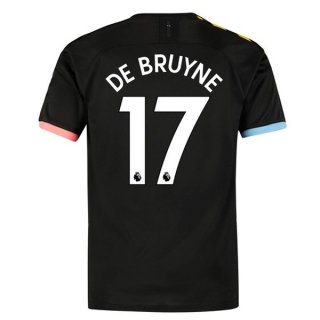 Maillot Manchester City NO.17 De Bruyne Exterieur 2019 2020 Noir Pas Cher Maillot Manchester City NO.17 De Bruyne Exterieur 2019 2020 Noir Pas Cher