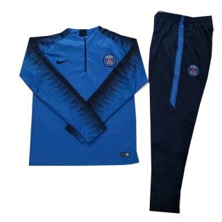 Survetement Paris Saint Germain 2018 2019 Bleu Noir Pas Cher Survetement Paris Saint Germain 2018 2019 Bleu Noir Pas Cher
