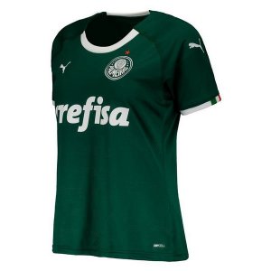 Maillot Palmeiras Domicile Femme 2019 2020 Vert Pas Cher