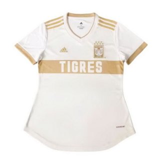 Maillot Tigres UANL Third Femme 2020 2021 Blanc Jaune Pas Cher