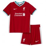 Maillot Liverpool Domicile Enfant 2020 2021 Rouge Pas Cher