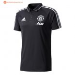 Polo Manchester United 2017 2018 Noir Pas Cher