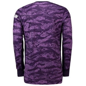 Maillot Manchester United ML Gardien 2019 2020 Purpura Pas Cher