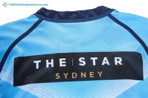 Maillot Rugby NSW Blues Domicile 2017 2018 Bleu Pas Cher