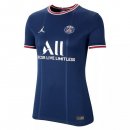 Maillot Paris Saint Germain Domicile Femme 2021 2022 Bleu