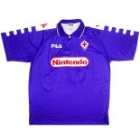Maillot Fiorentina FILA Domicile Retro 1998 1999 Purpura Pas Cher