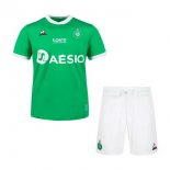 Maillot Saint étienne Domicile Enfant 2020 2021 Vert Pas Cher