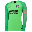 Maillot Atlético de Madrid ML Gardien 2018 2019 Vert Pas Cher