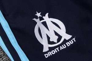 Maillot Entrainement Marseille Ensemble Complet 2018 2019 Bleu Marine Pas Cher