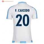 Maillot Lazio Exterieur F.Caicedo 2017 2018 Pas Cher
