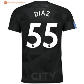 Maillot Manchester City Third Diaz 2017 2018 Pas Cher Maillot Manchester City Third Diaz 2017 2018 Pas Cher