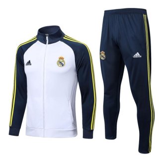 Survetement Real Madrid 2022 2023 Blanc Bleu Survetement Real Madrid 2022 2023 Blanc Bleu