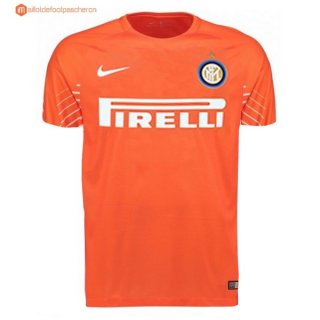 Maillot Inter Gardien 2017 2018 Orange Pas Cher Maillot Inter Gardien 2017 2018 Orange Pas Cher