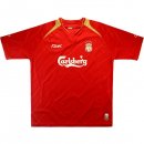 Maillot Liverpool Domicile Retro 2005 Rouge Pas Cher