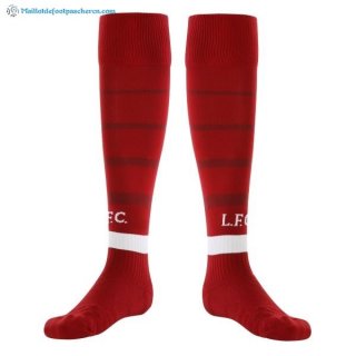 Chaussette Liverpool Domicile 2018 2019 Rouge Pas Cher