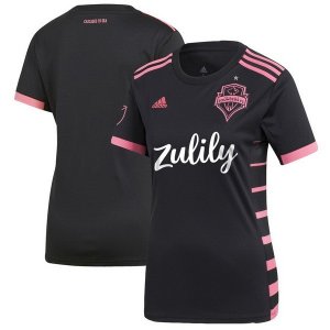 Maillot Seattle Sounders Exterieur Femme 2019 2020 Noir Pas Cher