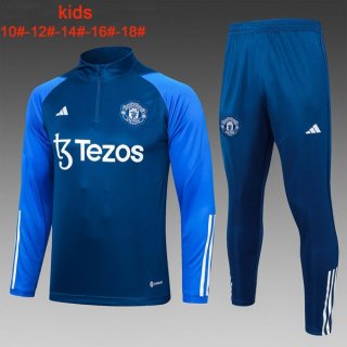 Enfant Training Manchester United 2024 Bleu Enfant Training Manchester United 2024 Bleu