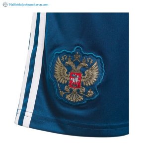 Pantalon Russie Exterieur 2018 Bleu Pas Cher