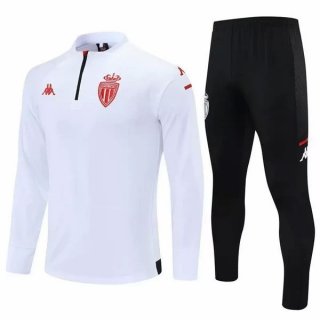 Survetement AS Monaco 2021 2022 Blanc Pas Cher Survetement AS Monaco 2021 2022 Blanc Pas Cher