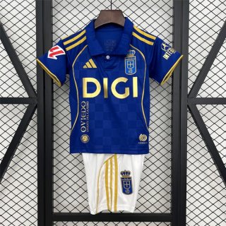 Maillot Real Oviedo Domicile Enfant 2025-2026