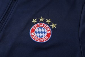 Survetement Bayern Munich 2019 2020 Bleu Marine Pas Cher