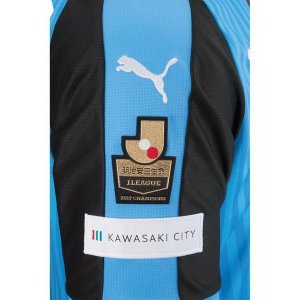 Maillot Kawasaki Frontale Domicile 2018 2019 Bleu Pas Cher