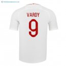 Maillot Angleterre Domicile Vardy 2018 Blanc Pas Cher