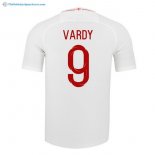 Maillot Angleterre Domicile Vardy 2018 Blanc Pas Cher