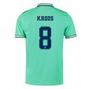 Maillot Real Madrid NO.8 Kroos Third 2019 2020 Vert Pas Cher